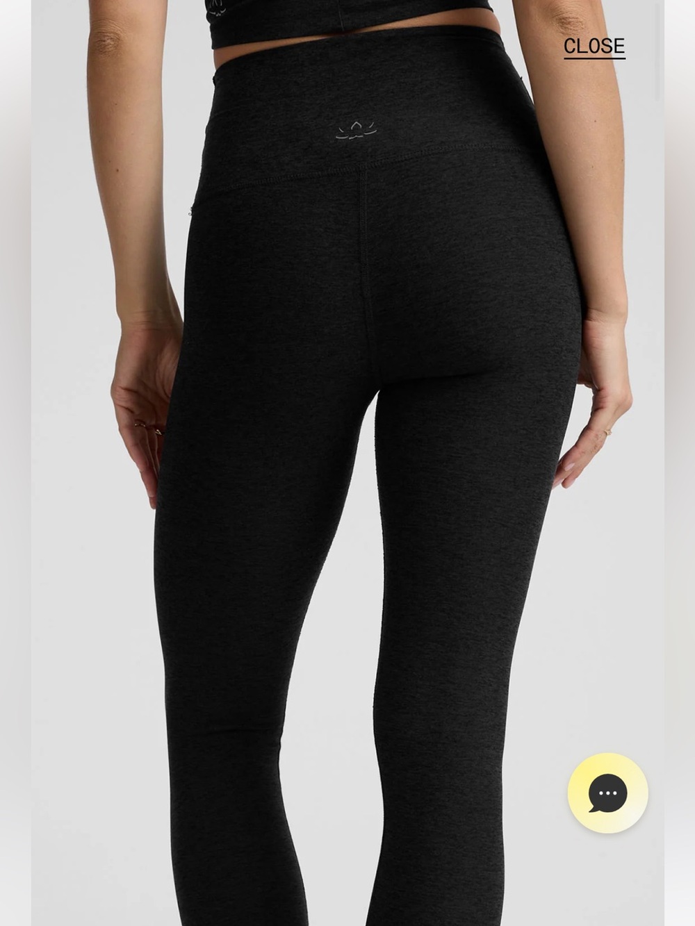 Beyond yoga high waist leggings charcoal grey